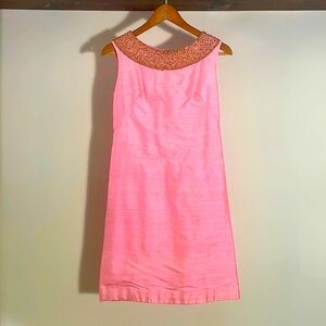 Sabina of India for Lord & Taylor 1960’s silk pink mini dress